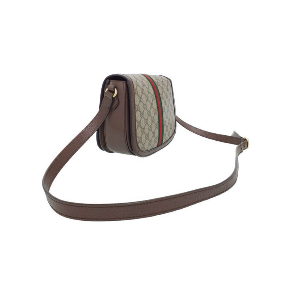 GUCCI Ophidia GG Messenger Crossbody Bag Shoulder Brown - Picture 2 of 9